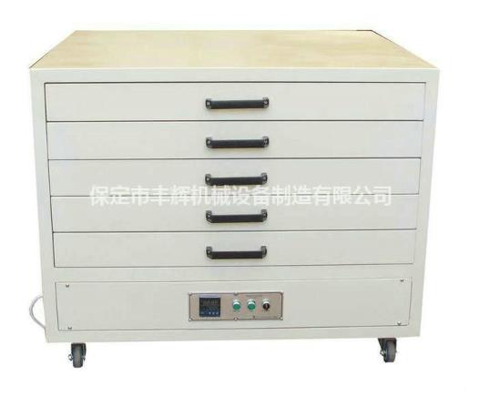 網版烘幹箱大大提高工作效率